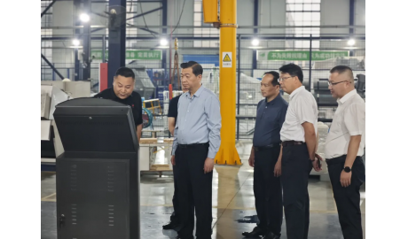 泰州市領導蒞臨總司康泰環保調研考察指導工作